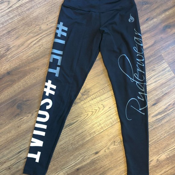 Black Ryderwear Tights - Picture 4 of 5